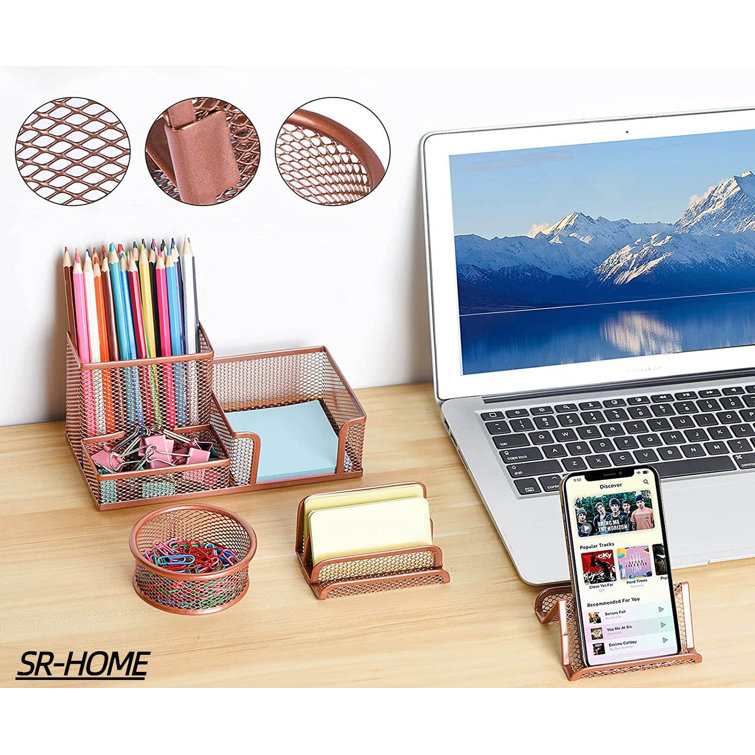 SRHOME 6 Piece Home Office Desk Organizer Set Wayfair